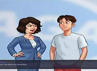 Feeling busty in Summer Time Saga UNC part 7