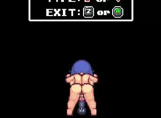 Black Labyrinth Gallery with Futanari Creampie