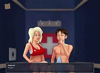 i'm playing summertime saga 170 and it's so hot with all the anime girls