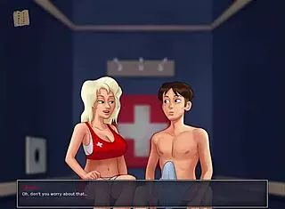 i'm playing summertime saga 170 and it's so hot with all the anime girls