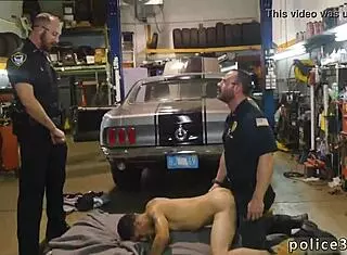 Gothic Twink Boinked By Police!