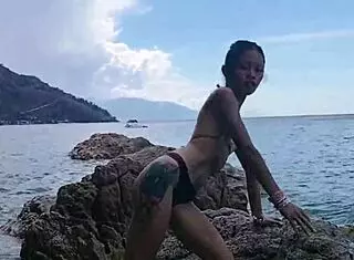 spent the weekend in nature getting freaky with an old hairy perv's monster cock