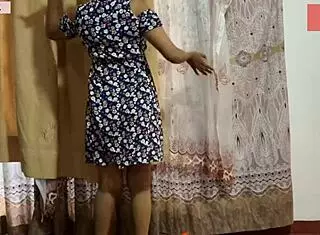 College Couple Does Homework On Bed Emotionally