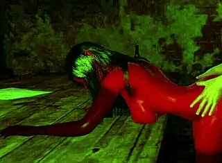 succubus with big tits sneaks up at night