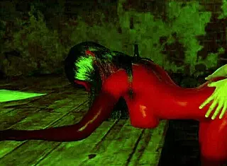 succubus with big tits sneaks up at night