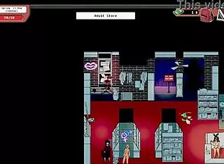 Massive cum after deepthroat in game