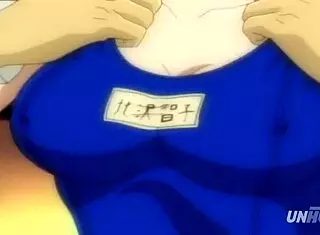 Man, stepdad can’t resist touching young hentai girl!