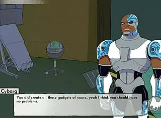 18Titans Part 11 - Raven's Boobjob