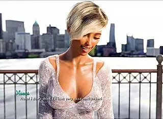 Sissy Crossdresser in Sexy Dress Shows Big Ass