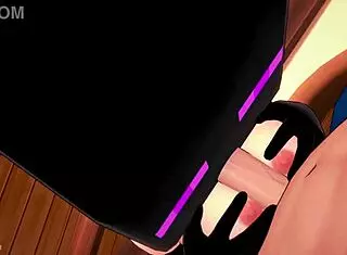 Girlfriend Uses Enderman Mask for Uncensored Hentai 3D Gameplay