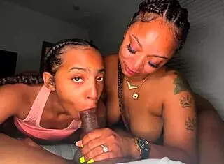 Porsha Carrera and Gianna Spade swapping cum in wet pussy BBC threesome! 🔥