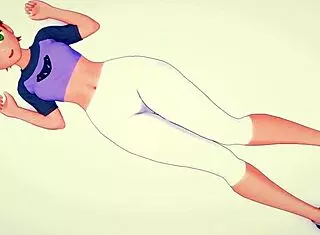 Gwen hentai 3d ready to have fun in bed adult version