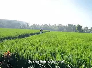 Cute Skinny Rice Picker Girl Fucks New Boss On Ranch Farm With Wet Pussy Missionary Doggystyle Creampie