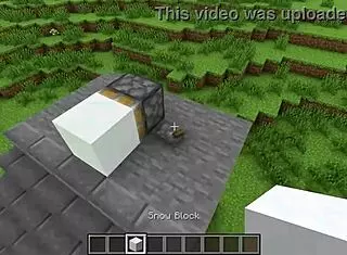 Realistic minecraft with satisfying cum lava and destruction asmr!