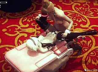 anime 2b nier automata tantalizing scenes