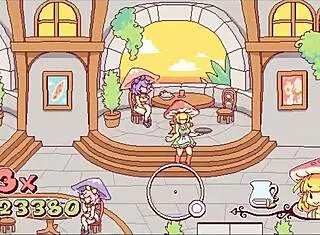 futanari di funghi ep 4: 'kinky waitress, put that cum over the pizza now?'