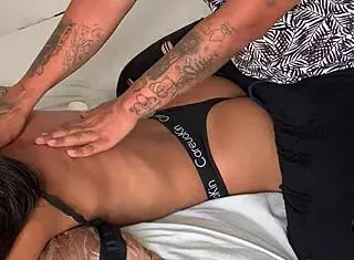 teen says, 'massage my ass'