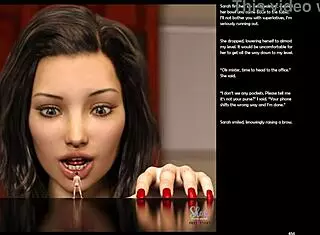 oh small 18+ gesture in episode 46 of 3d comics