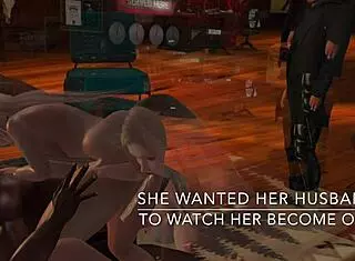 Old Pornstar Watches Interracial Cuckolding With Big Black Cock And Big Tits