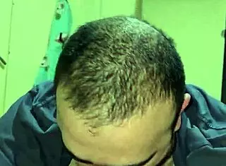 Sucking Hairy Daddy's Big Cock