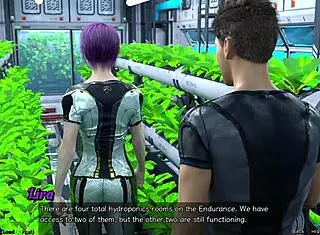 stranded in space 24 - meeting a shy emo girl 😊🌌