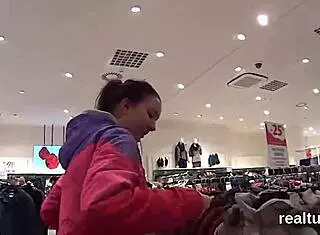 Stellar czech teen 18+ie is seduced in the supermarket and pounded in pov