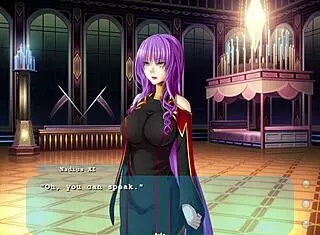 Princess Comforts Dragonwomen In Fan Disc Episode 9. A Heartwarming Moment In The Game.