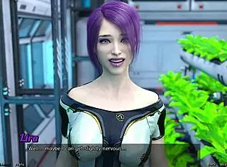 stranded in space 24 - meeting a shy emo girl 😊🌌