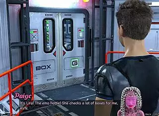 stranded in space 24 - meeting a shy emo girl 😊🌌