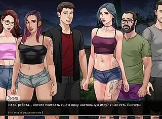 Pretty nerd girlfriend nude on beach