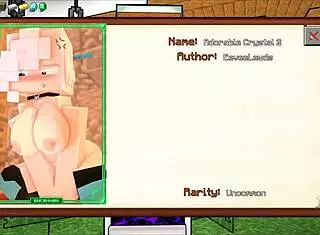 hornycraft parody hentai game pornplay ep 44 warden craves steves big cock in yoga pants