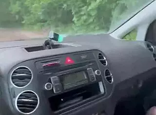 My fan found me in the woods at work and fucked me