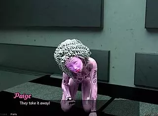 stranded in space asian milf scientist showcases her project