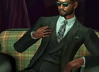 Redhead Anime Character's Striptease Desires