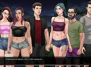 Pretty nerd girlfriend nude on beach