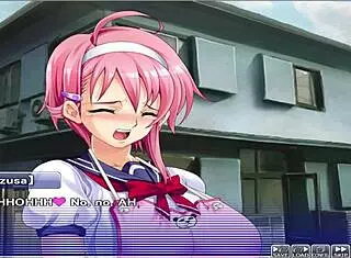 Using Sex Toys in Public Hentai Scene