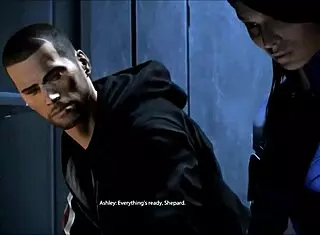 Mass Effect Ashley Williams And Shepard Romance Compilation Scenes