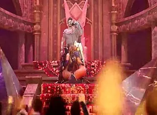 The beginning of the black castle collapse with banging and blowjobs!