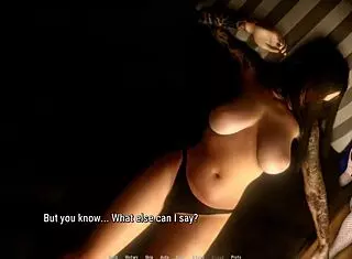 Eve gives rough handjob to old neighbour in fishnets