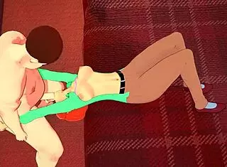 Lois griffin feels pleasure sucking and getting penetrated by peter.