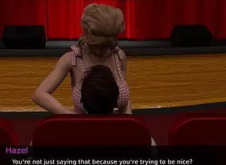 Nursing back to pleasure scene