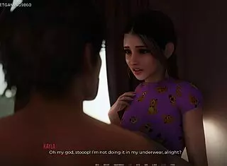 sharing bed with stepsis in 3d hentai game desirium 05