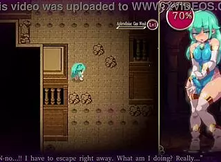 MY FUTA LOST CONTROL TO HER HAND AND PUSSY TOY IN MAGE KANADES FUTANARI DUNGEON QUEST REDO PART 2!!