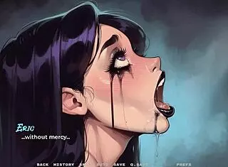 Naughty girlfriend sucks boyfriend's giant cock in sharing game.