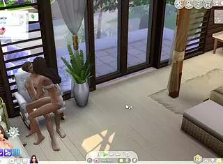 the sims 4 fucking the neighbor in bed?