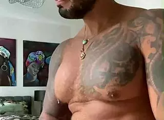 Viktor Rom dances naked then masturbates BBC