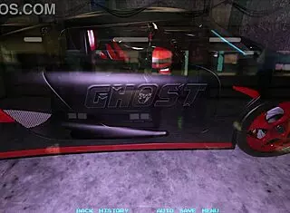 Black Haired Babe Dances in Outfit Before Fucking in 3D Cartoon Game