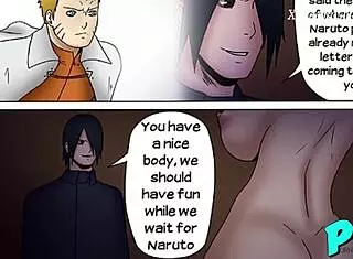 Naruto Parody Sasuke Engages With Hinata Intensely