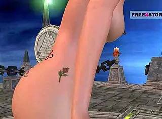 Animated 3D cartoon hentai of Indian teen in sexy poses! 🔥