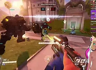 VTUBER LEWDNEKO PLAYS OVERWATCH AND GETS SPANKED PART 1!